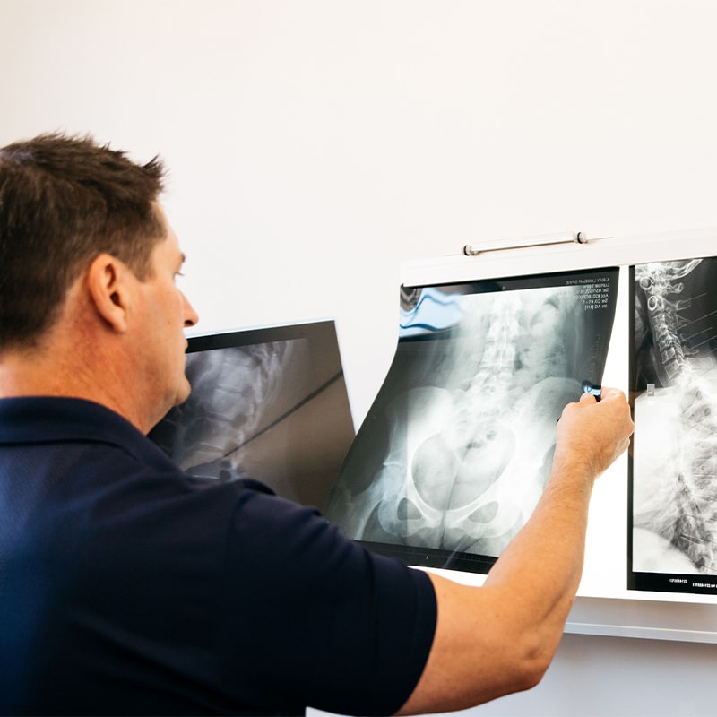 Dr Dave Gonstead Chiropractor XRay